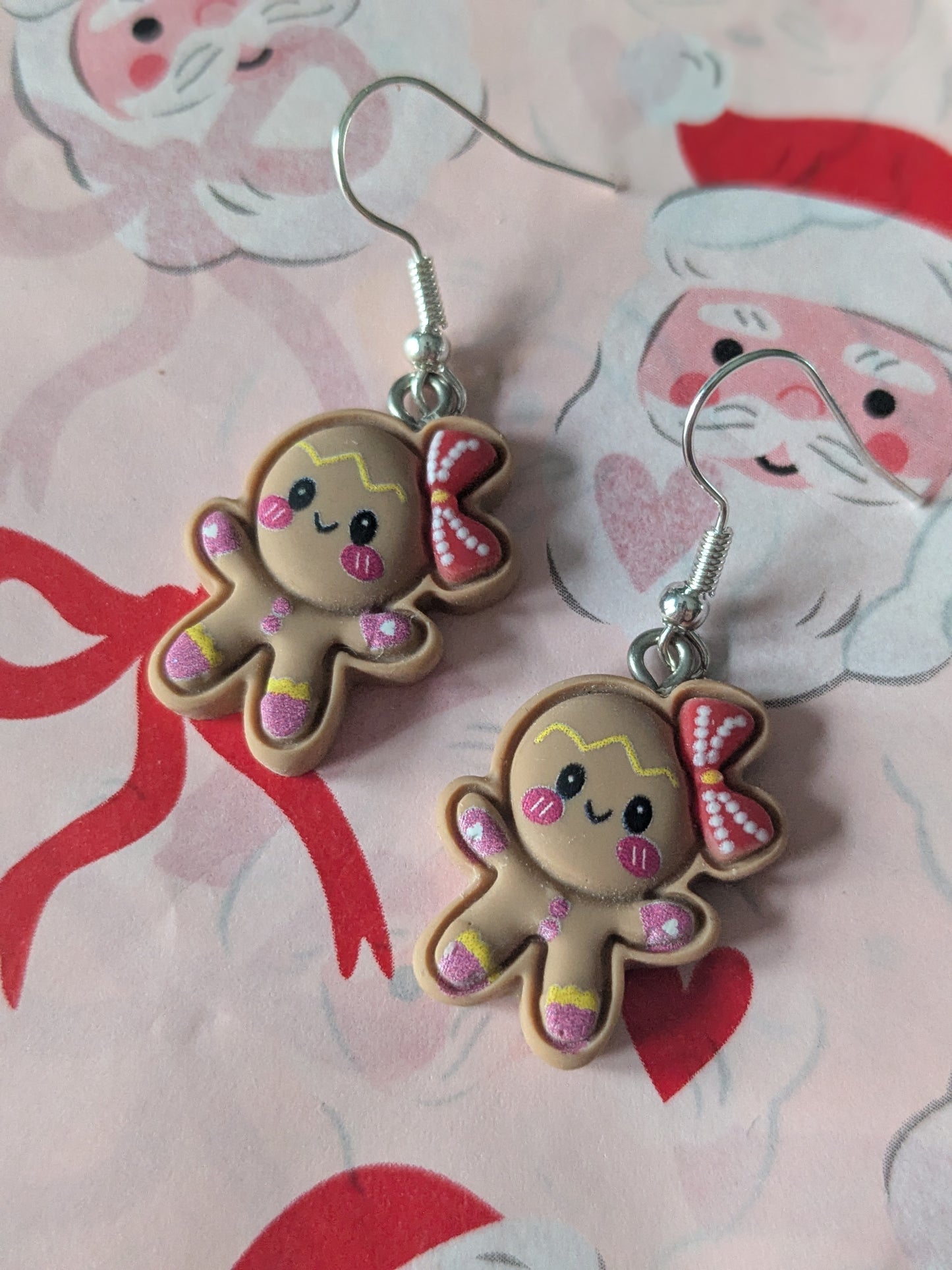 Gingerbread Novelty Earrings