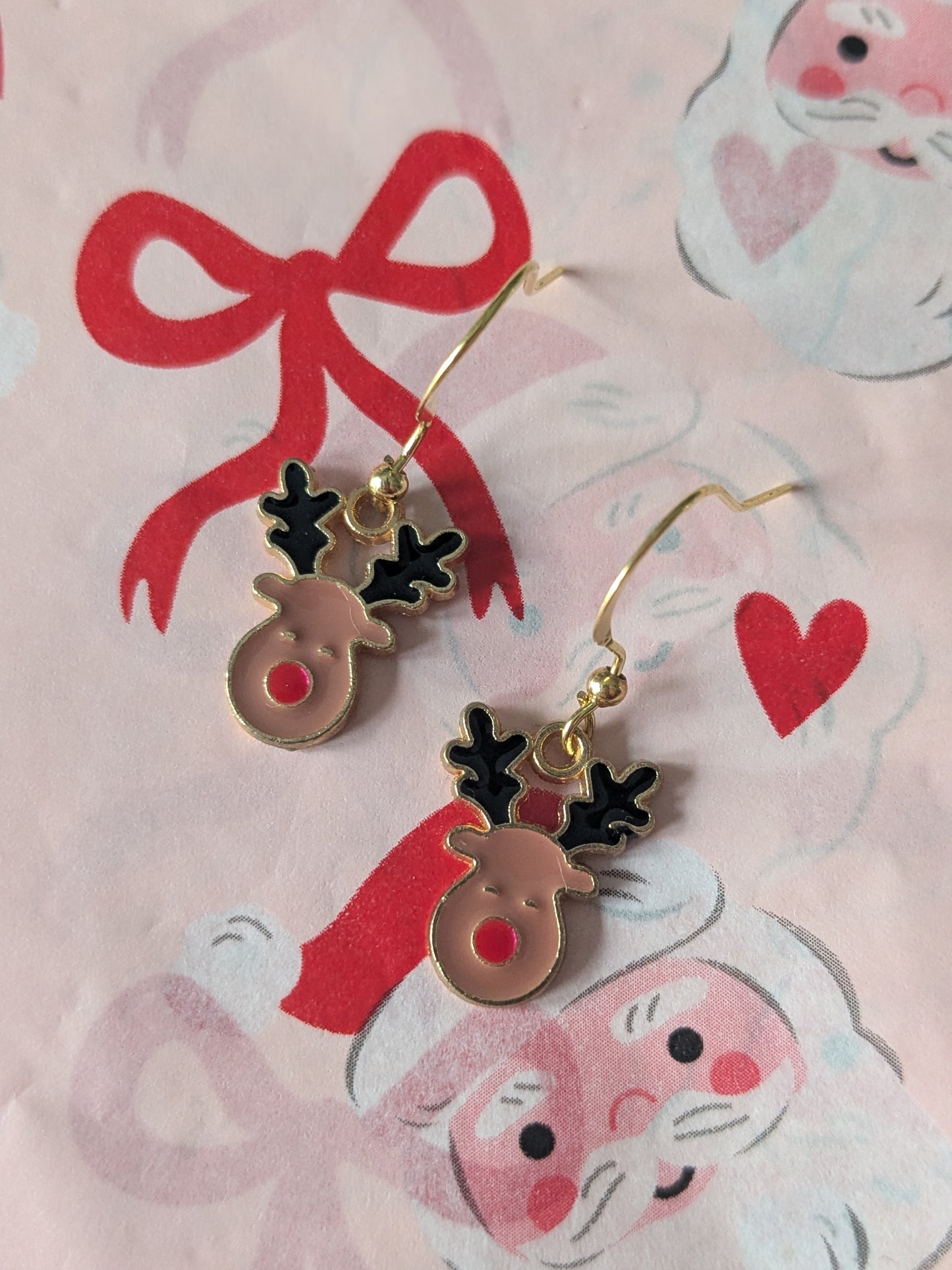 Rudolph Earrings