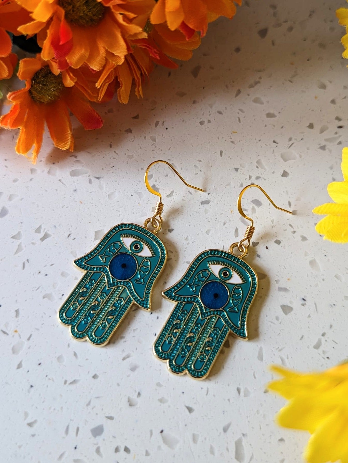 Hand of Fatima Earrings