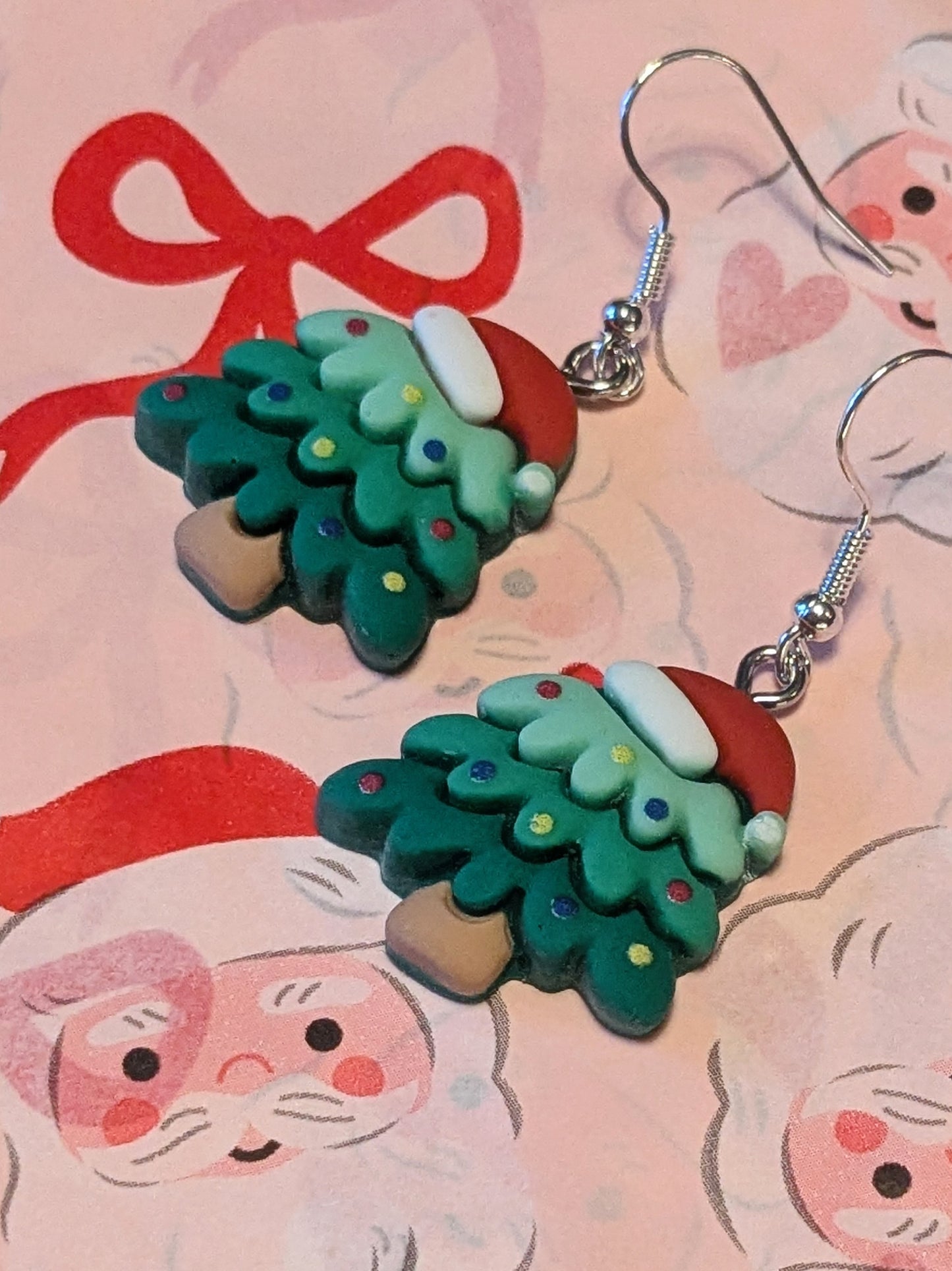 Christmas Tree Novelty Earrings